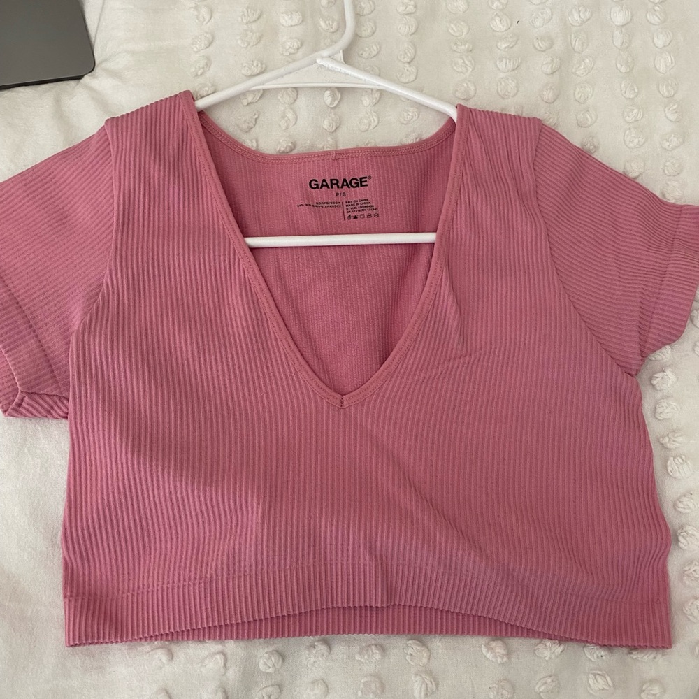 Garage crop top